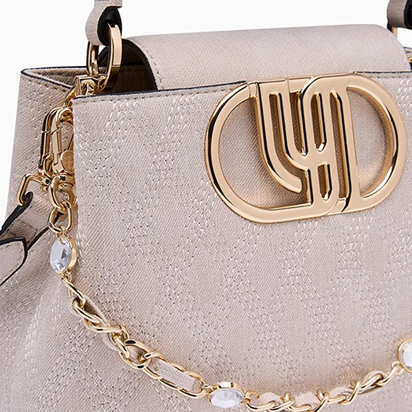 Túi Đeo Chéo Nữ Lyn Andreana Infinite Top Handle Handbag - Light Beige L26CBWC018 Màu Be Nhạt