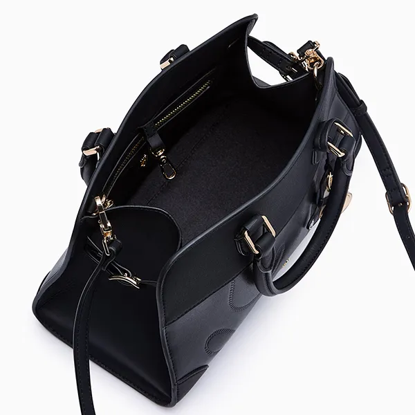 Túi Đeo Chéo Nữ Lyn Arizonia Infinite Top Handle Handbag - Black L26CBWA082 Màu Đen