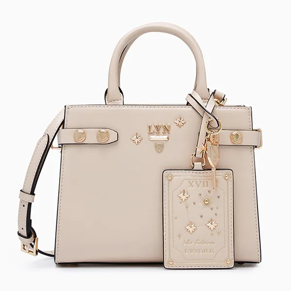 Túi Đeo Chéo Nữ Lyn Astor Fineness Top S Handbag - Light Beige L25FBWA110 Màu Be