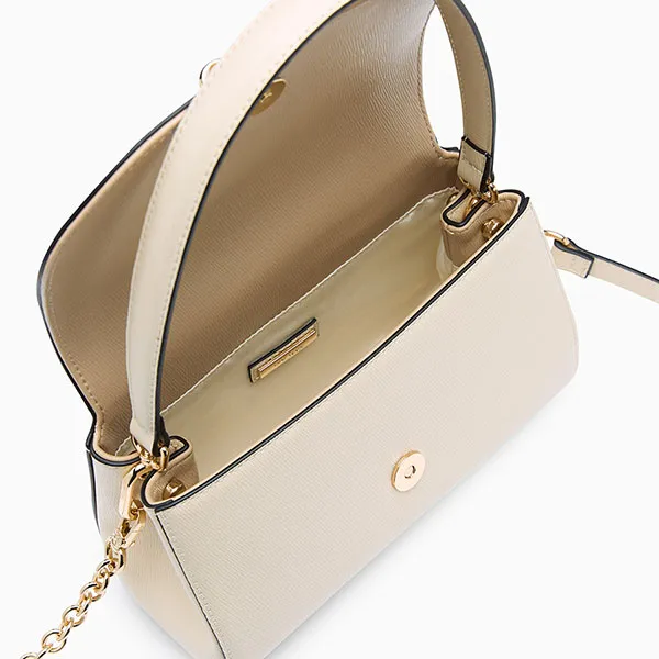 Túi Đeo Chéo Nữ Lyn Barley S Crossbody Bag - Light Beig L26CBWA104 Màu Be Nhạt