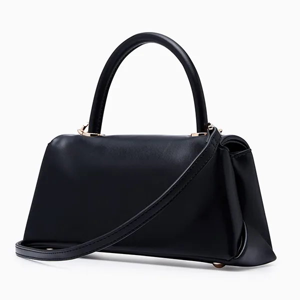 Túi Đeo Chéo Nữ Lyn Berlyn Top Handle Handbag - Black L26CBWB001 Màu Đen