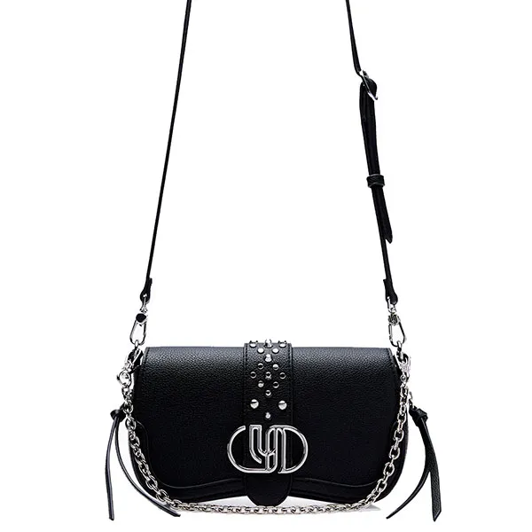 Túi Đeo Chéo Nữ Lyn Bianca Infinite S Crossbody Bag - Black L26SBWA007 Màu Đen