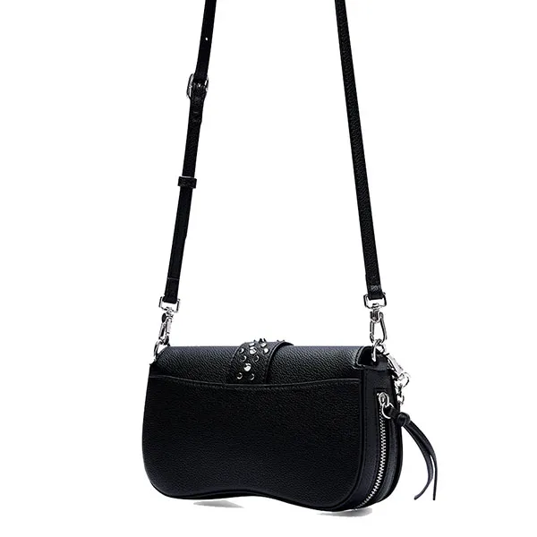 Túi Đeo Chéo Nữ Lyn Bianca Infinite S Crossbody Bag - Black L26SBWA007 Màu Đen