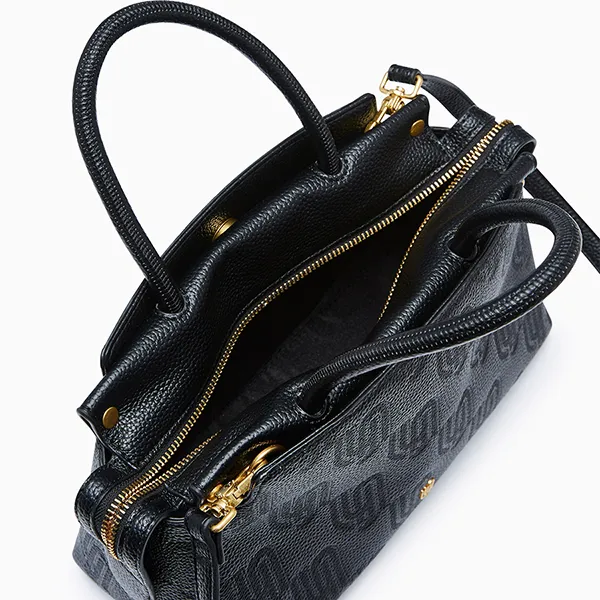 Túi Đeo Chéo Nữ Lyn Blondie Infinite Top Handle M Handbag - Black L26CBWA075 Màu Đen