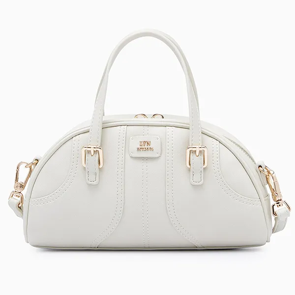 Túi Đeo Chéo Nữ Lyn Dandi Top Handle Handbag - Ivory L26CBWA038 Màu Trắng Kem