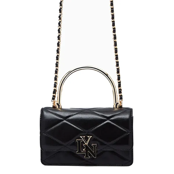 Túi Đeo Chéo Nữ Lyn Estella Mini Crossbody Bag - Black L26CBWA146 Màu Đen