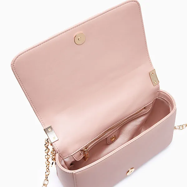Túi Đeo Chéo Nữ Lyn Moon Cher Infinite Crossbody Bag - Cameo L26CBWA126 Màu Hồng