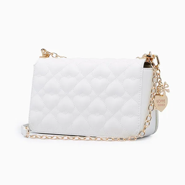 Túi Đeo Chéo Nữ Lyn Moon Cher Infinite Crossbody Bag - Ivory L26CBWA126 Màu Trắng Kem