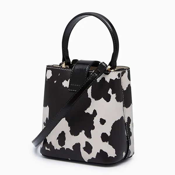 Túi Đeo Chéo Nữ Lyn Mustang Astraea Mini Crossbody Bag - Dark Printed Brown L26CBWA141 Phối Màu