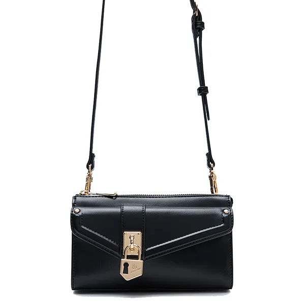 Túi Đeo Chéo Nữ Lyn Neutra S Crossbody Bag - Black L26CBWA025 Màu Đen