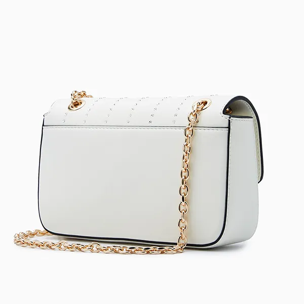Túi Đeo Chéo Nữ Lyn Nova Infinite S Crossbody Bag - Off-White L26CBWA056 Màu Trắng