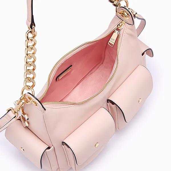 Túi Đeo Chéo Nữ Lyn Renny M Shoulder Bag - Nude L26CBWA085 Màu Hồng Nhạt