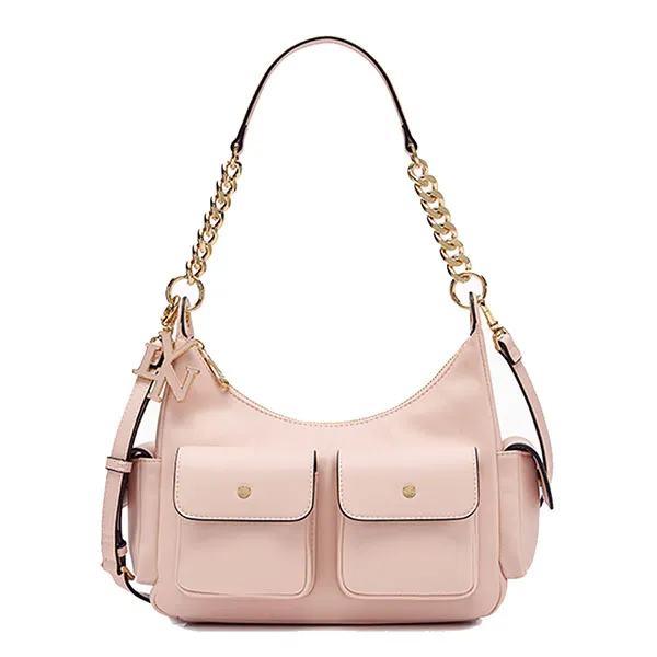 Túi Đeo Chéo Nữ Lyn Renny M Shoulder Bag - Nude L26CBWA085 Màu Hồng Nhạt