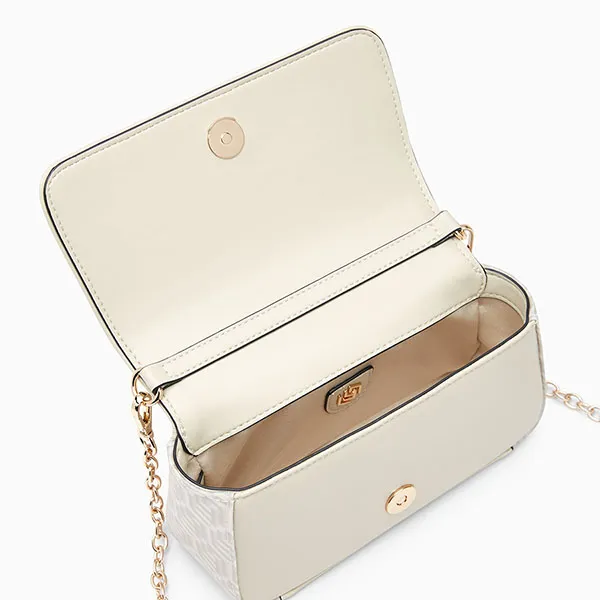 Túi Đeo Chéo Nữ Lyn Rubik Crossbody Bag - Light Beige L26CBWA013 Màu Be Nhạt