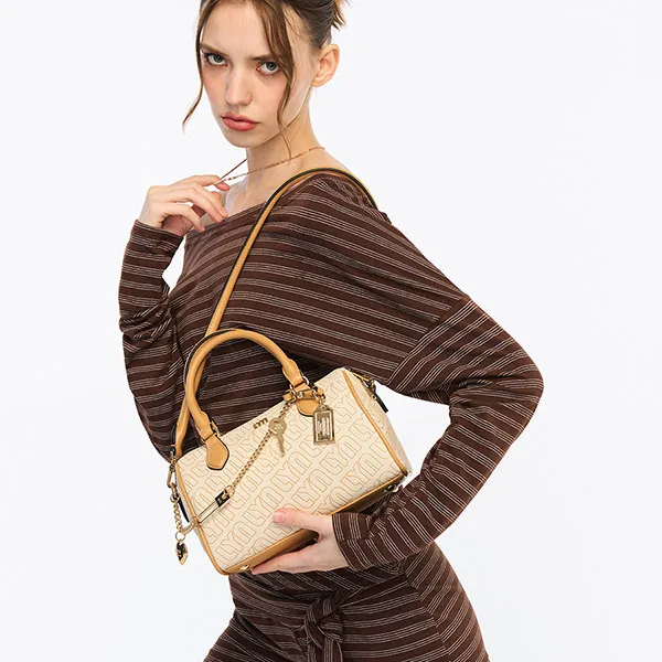 Túi Đeo Chéo Nữ Lyn Tinashe S Crossbody Bag - Light Printed Beige L26CBWA090 Màu Be Nhạt