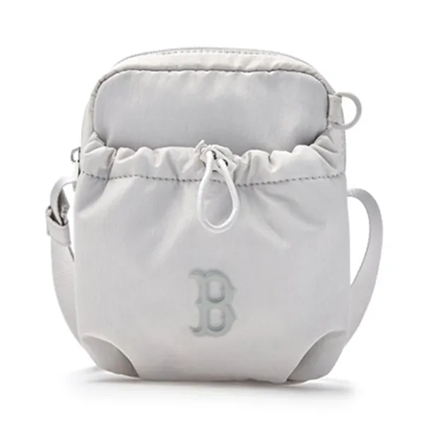 Túi Đeo Chéo Trẻ Em MLB Basic Athleisure Mini Crossbody Boston Red Sox Grey 3ACRA015N-43GRL Màu Xám Nhạt