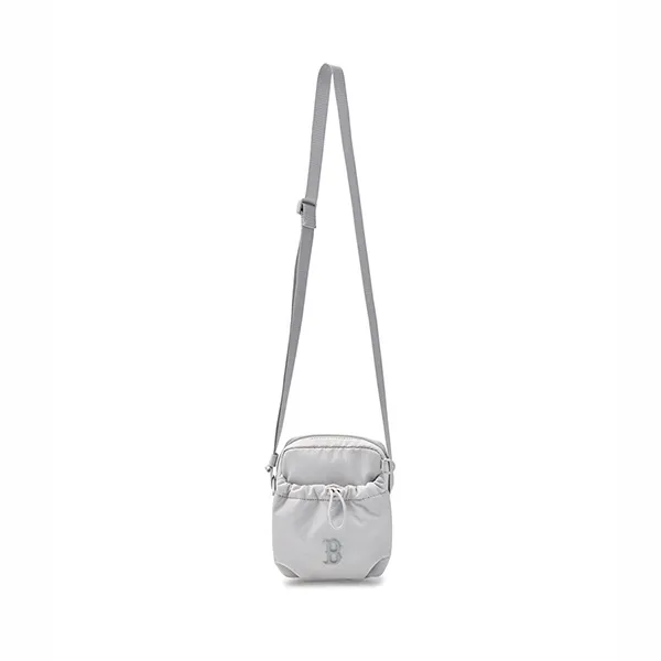 Túi Đeo Chéo Trẻ Em MLB Basic Athleisure Mini Crossbody Boston Red Sox Grey 3ACRA015N-43GRL Màu Xám Nhạt
