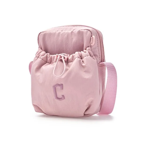 Túi Đeo Chéo Trẻ Em MLB Basic Athleisure Mini Crossbody Cleveland Guardians Pink 3ACRA015N-45PKM Màu Hồng