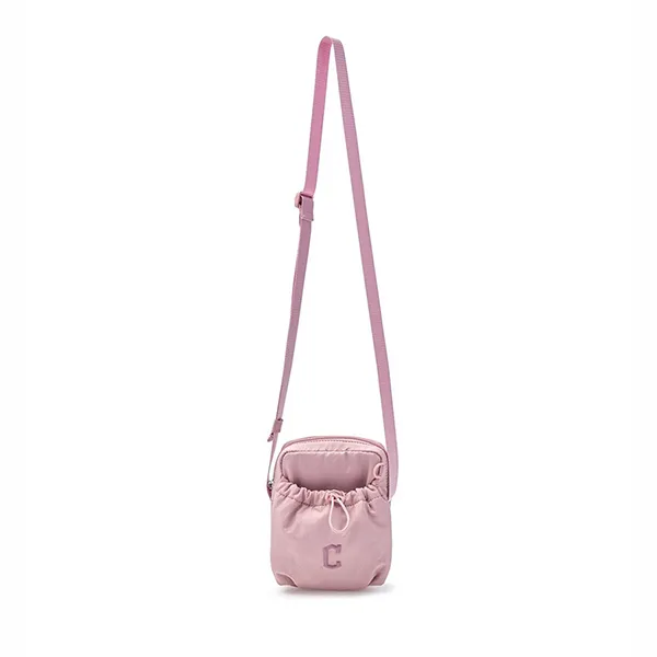 Túi Đeo Chéo Trẻ Em MLB Basic Athleisure Mini Crossbody Cleveland Guardians Pink 3ACRA015N-45PKM Màu Hồng
