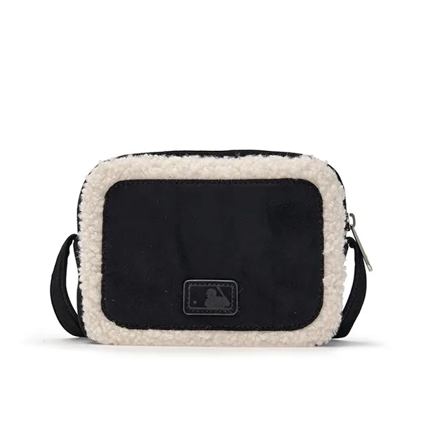 Túi Đeo Chéo Nữ MLB Basic Mouton Mini Cross Bag New York Yankees 3ACRS0746-50BKS Màu Đen Trắng