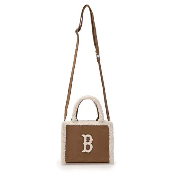 Túi Đeo Chéo Nữ MLB Basic Mustang Small Tote Bag Bos 3AORS0746-43CAS Màu Nâu