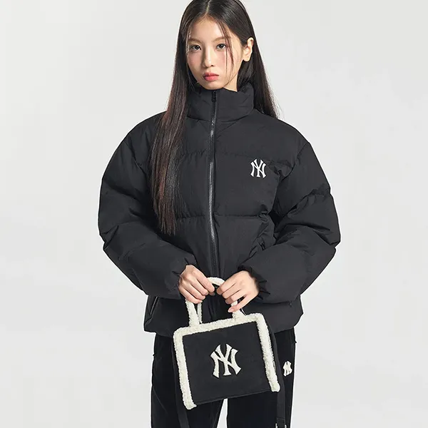 Túi Đeo Chéo Nữ MLB Basic Mustang Small Tote Bag NY Yankees 3AORS0746-50BKS Màu Đen