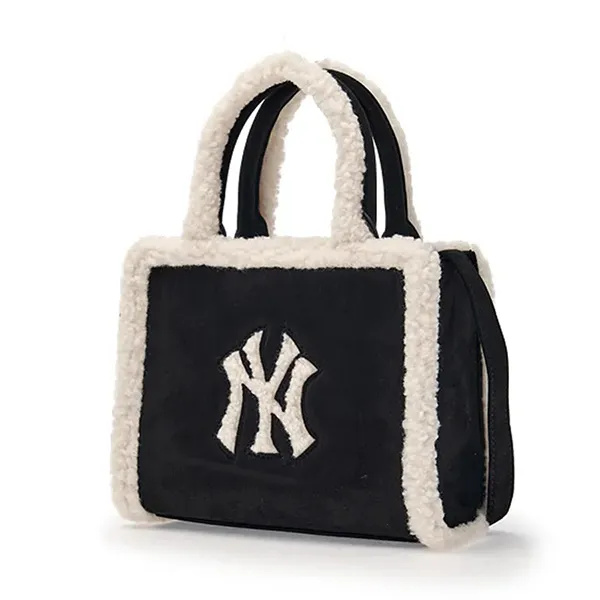 Túi Đeo Chéo Nữ MLB Basic Mustang Small Tote Bag NY Yankees 3AORS0746-50BKS Màu Đen