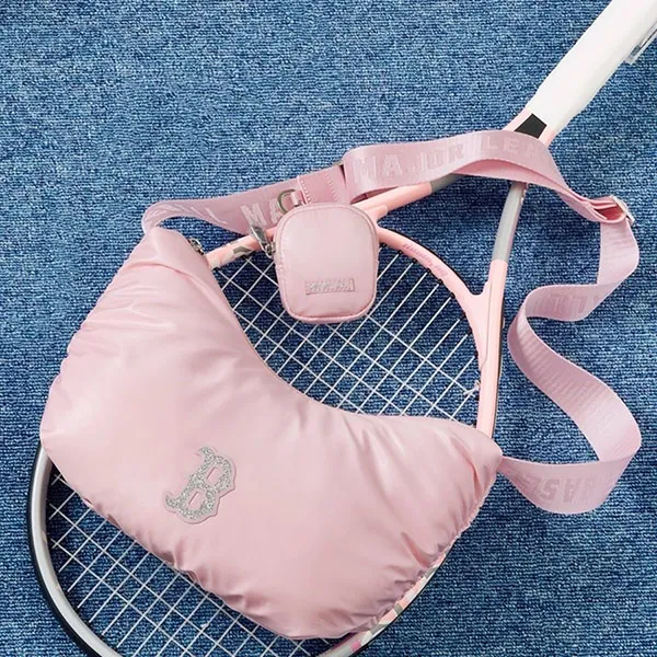 Túi Đeo Chéo Nữ MLB Hobo Crossbody Boston Red Sox Pink 7ACRB0A4N-43PKL Màu Hồng