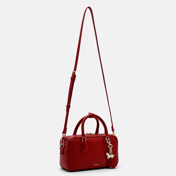 Túi Đeo Chéo Nữ Pedro Seren Bowling Bag PW2-65060007-5 Red Màu Đỏ