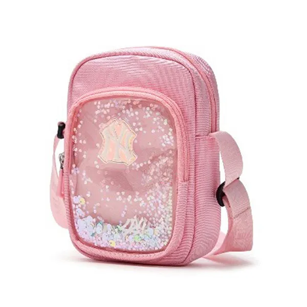 Túi Đeo Chéo Trẻ Em MLB Basic Girls Mini Crossbody Bag 7FCRB035N-50PKL Màu Hồng