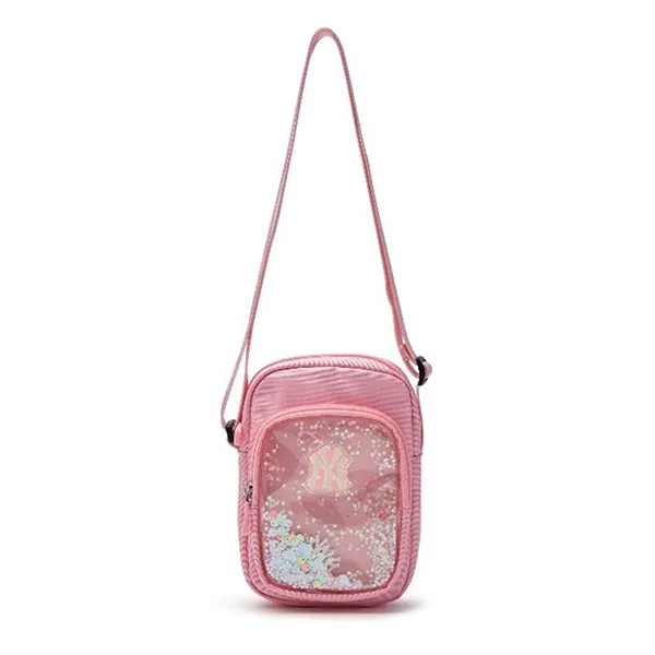 Túi Đeo Chéo Trẻ Em MLB Basic Girls Mini Crossbody Bag 7FCRB035N-50PKL Màu Hồng