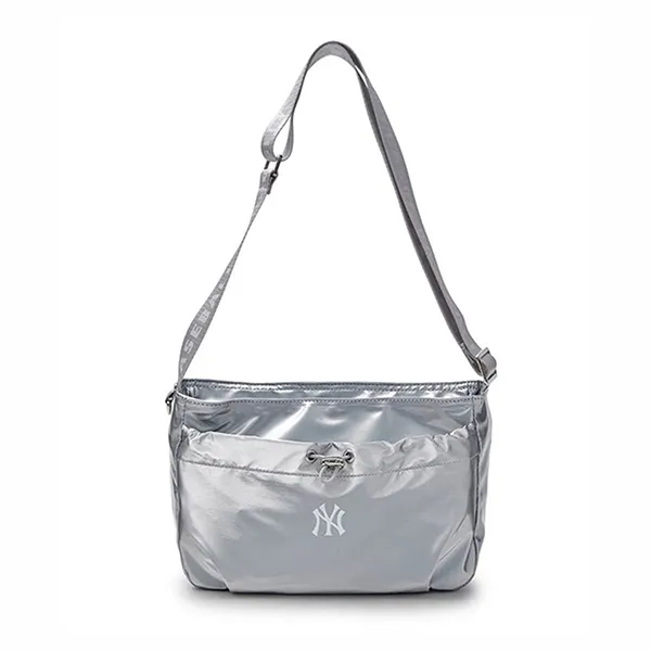 Túi Đeo Chéo Trẻ Em MLB Kids' Athleisure String Crossbody Bag BOS Grey 7ACRB055N-50GRL Màu Xám