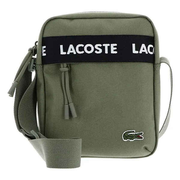Túi Đeo Chéo Unisex Lacoste Neocroc NU4686NZ N74 Màu Xanh Rêu