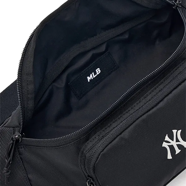 Túi Đeo Hông MLB Basic Gofcore Hip Sack New York Yankees Black 3AHSB025N-50BKS Màu Đen
