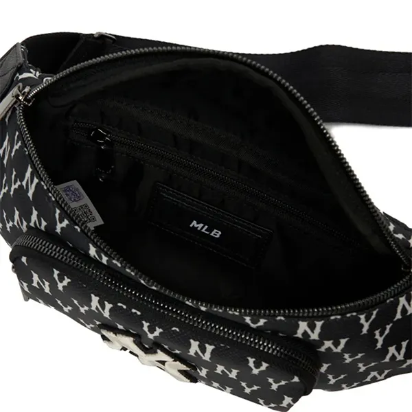 Túi Đeo Hông MLB Monogram Hip Sack New York Yankees 3AHSM012N-50BKS Màu Đen