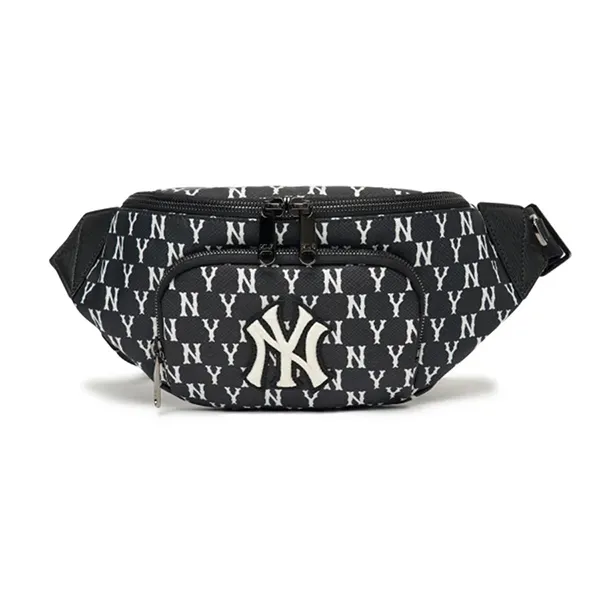Túi Đeo Hông MLB Monogram Hip Sack New York Yankees 3AHSM012N-50BKS Màu Đen