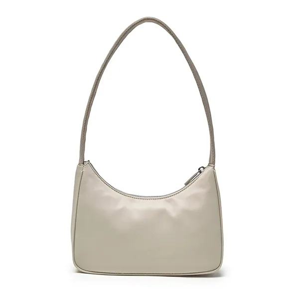 Túi Đeo Vai MLB Basic Sportive Hobo Bag Boston Red Sox Sand 3ABQB045N-43SAS Màu Be