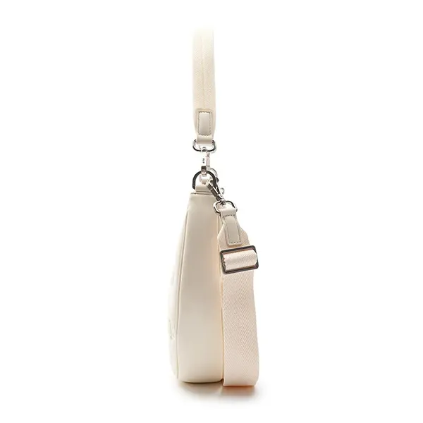 Túi Đeo Vai MLB Classic Monogram Embo Cross Type Boho Boston Red Sox Shoulder Bag 3ABQS093N-43CRD Màu Trắng