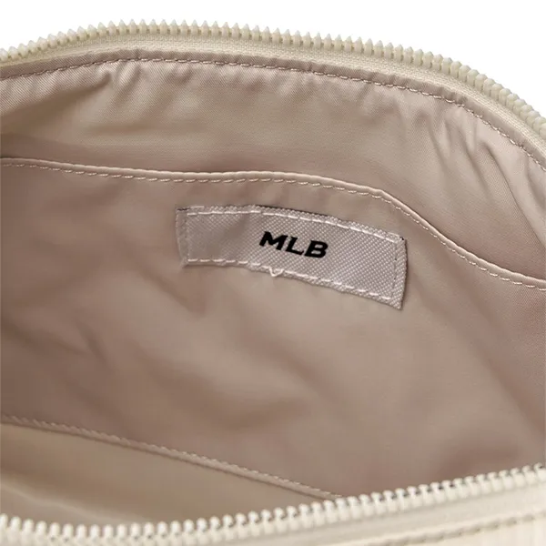Túi Đeo Vai MLB Curve Padded Hobo Bag Boston Red Sox Cream 3ABQL064N-43CRD Màu Kem