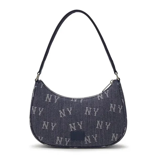 Túi Đeo Vai MLB Monogram New York Yankees Shoulder Bag Sh3ABQS224N 50INS Màu Xanh