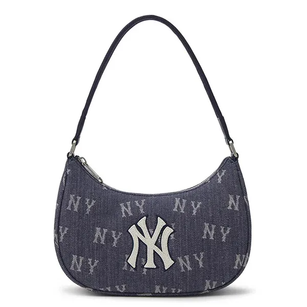 Túi Đeo Vai MLB Monogram New York Yankees Shoulder Bag Sh3ABQS224N 50INS Màu Xanh