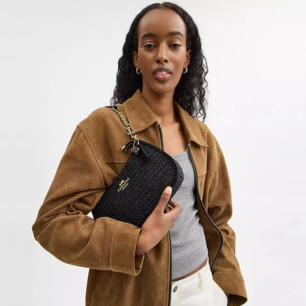 Túi Đeo Vai Nữ Coach Teri Shoulder Bag CBI17 Màu Đen