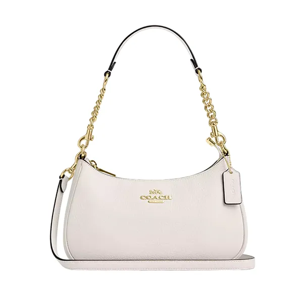 Túi Đeo Vai Nữ Coach Teri Shoulder Bag CV934 Màu Trắng