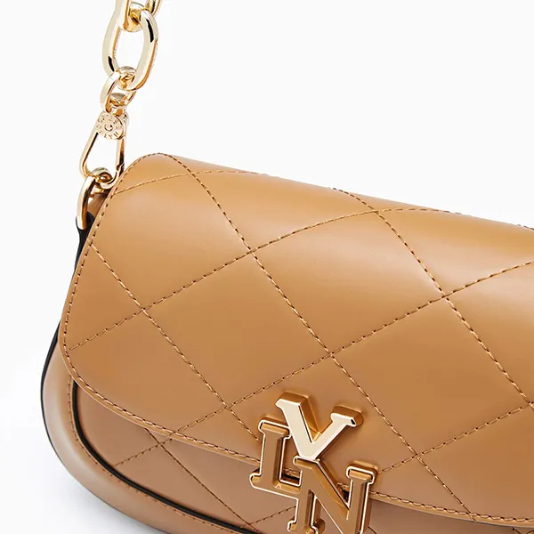 Túi Đeo Vai Nữ Lyn Alenza S Shoulder Bag L26CBWA133 Brown Màu Nâu