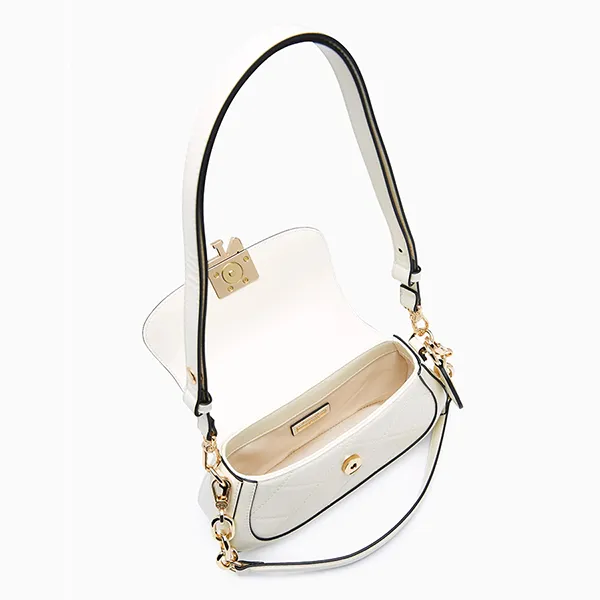 Túi Đeo Vai Nữ Lyn Alenza S Shoulder Bag L26CBWA133 Ivory Màu Trắng