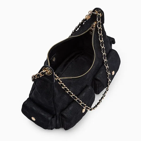 Túi Đeo Vai Nữ Lyn Andreana Infinite M Shoulder Bag L26CBWC017 Black Màu Đen