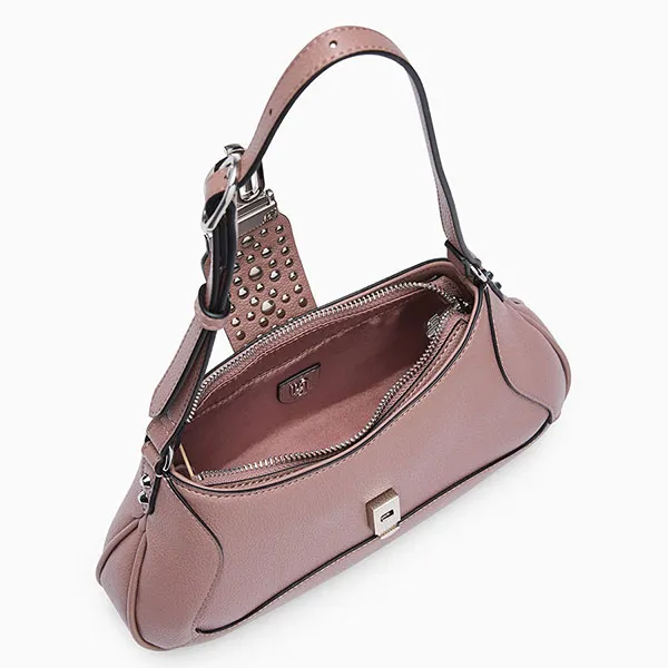 Túi Đeo Vai Nữ Lyn Bianca Infinite Shoulder Bag L26SBWA005 Dark Pink Màu Hồng