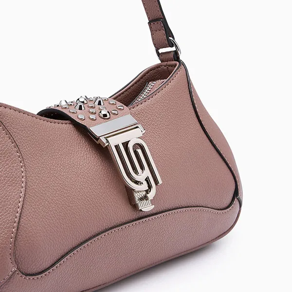 Túi Đeo Vai Nữ Lyn Bianca Infinite Shoulder Bag L26SBWA005 Dark Pink Màu Hồng