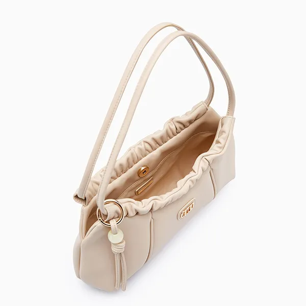 Túi Đeo Vai Nữ Lyn Blushcheer M Shoulder Bag Light Beige L26CBWA033 Màu Be
