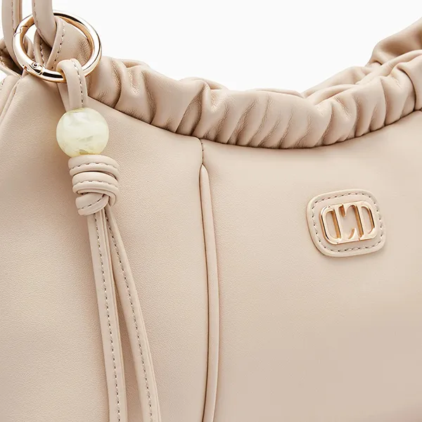 Túi Đeo Vai Nữ Lyn Blushcheer M Shoulder Bag Light Beige L26CBWA033 Màu Be